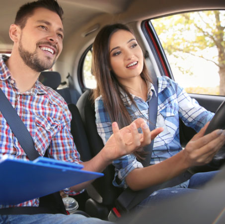 Instructor and Student Driver